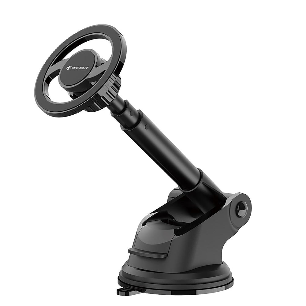 Magnetický držák do auta Techsuit S12, Univerzální, Černý