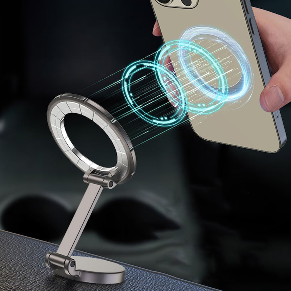 Magnetický držák do auta Techsuit S13, Univerzální, Šedý