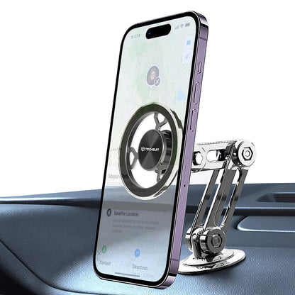 Magnetický auto držák Techsuit S14, Univerzální, Šedý