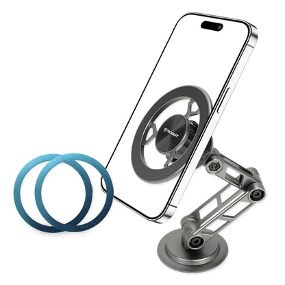 Magnetický auto držák Techsuit S14, Univerzální, Šedý