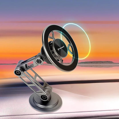 Magnetický auto držák Techsuit S14, Univerzální, Šedý