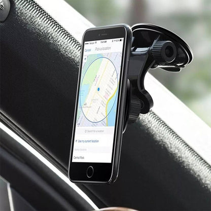 Magnetický držák do auta Techsuit S6, Univerzální, Černý Červený