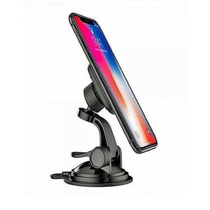 Magnetický držák do auta Techsuit S6, Univerzální, Černý Červený