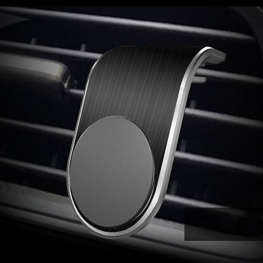 Magnetický držák do auta Techsuit S7, Univerzální, Stříbrný