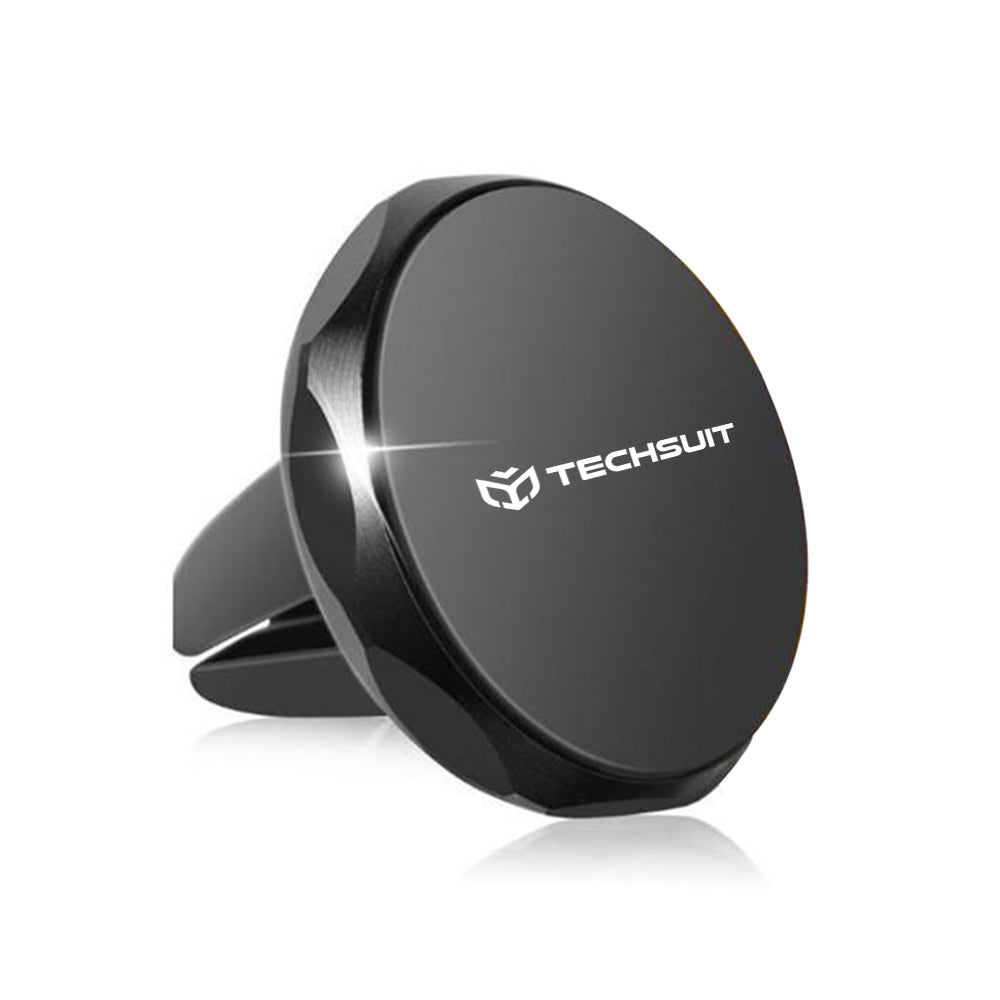 Magnetický držák do auta Techsuit S9, Univerzální, Stříbrný