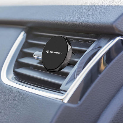 Magnetický držák do auta Techsuit S9, Univerzální, Stříbrný