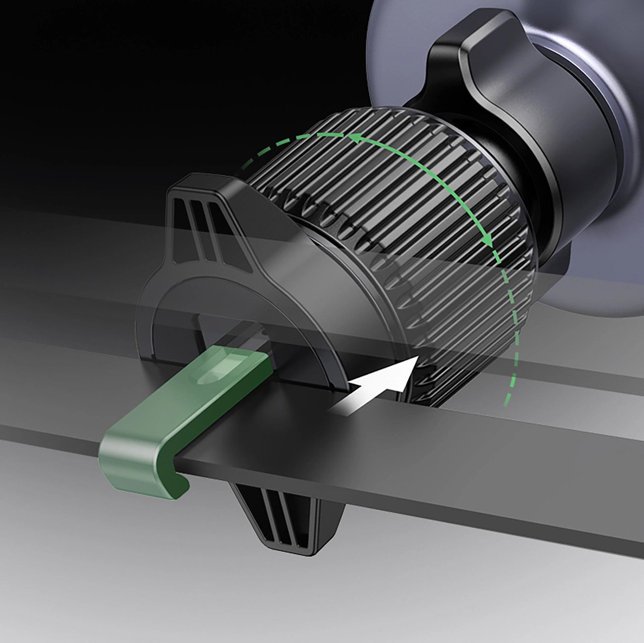 Magnetický držák do auta UGREEN LP428, Univerzální, Černý