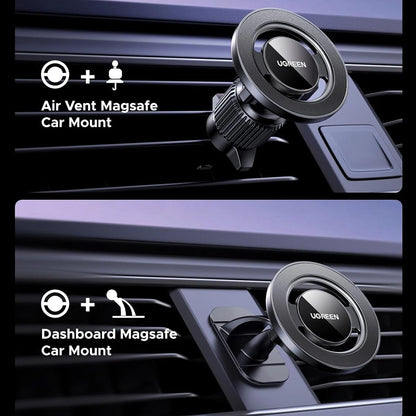 Magnetický Auto Držák UGREEN LP986 (85397), Univerzální, Černý