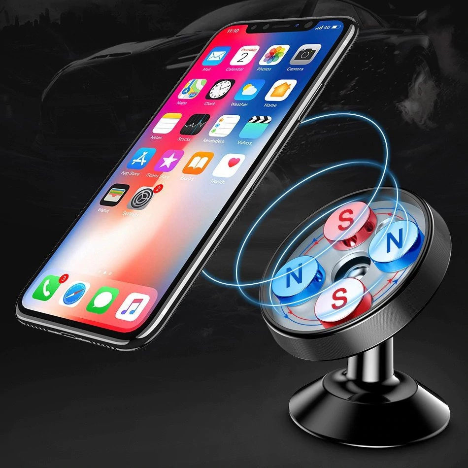 Magnetický držák do auta WZK WMH-05, univerzální, černý
