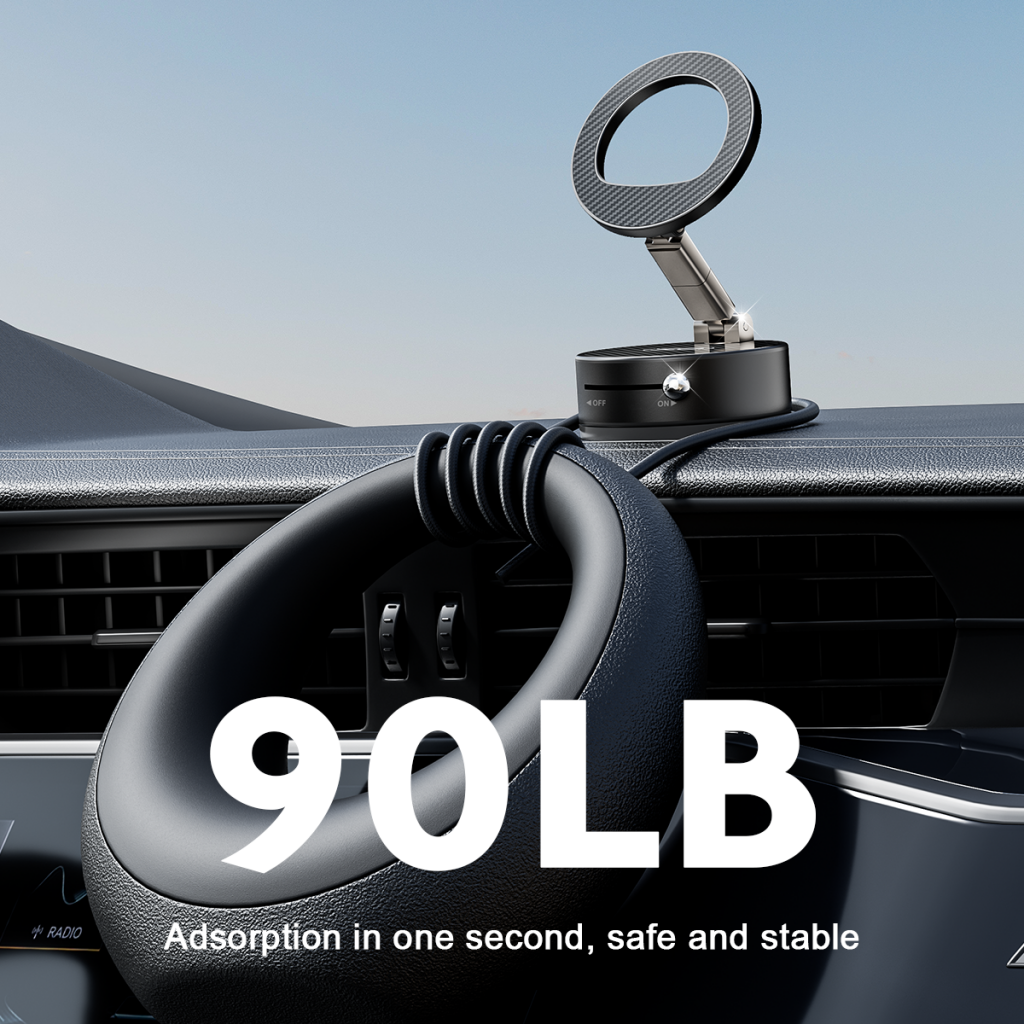 Magnetický držák do auta XO Design C188, Univerzální, Černý