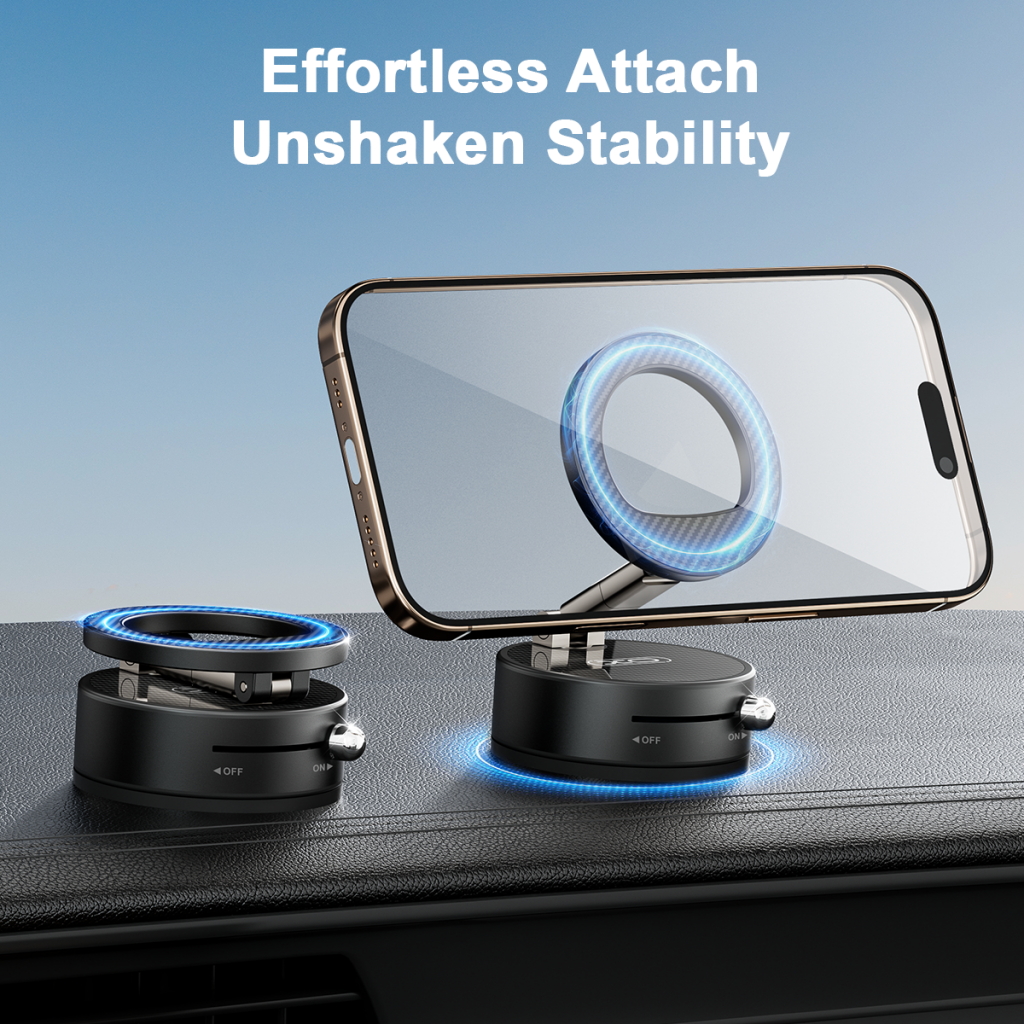 Magnetický držák do auta XO Design C188, Univerzální, Černý