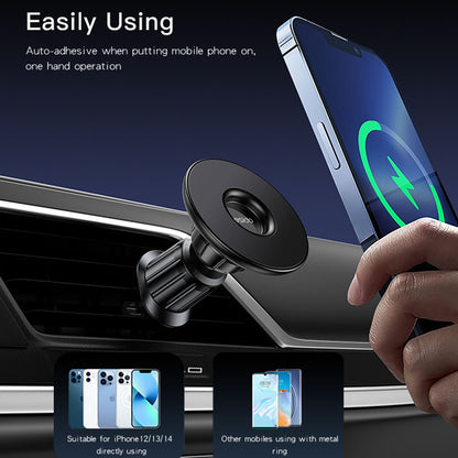 Magnetický auto držák Yesido C156, Univerzální, Černý