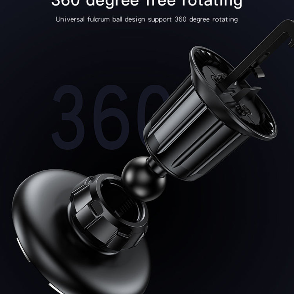 Magnetický auto držák Yesido C156, Univerzální, Černý