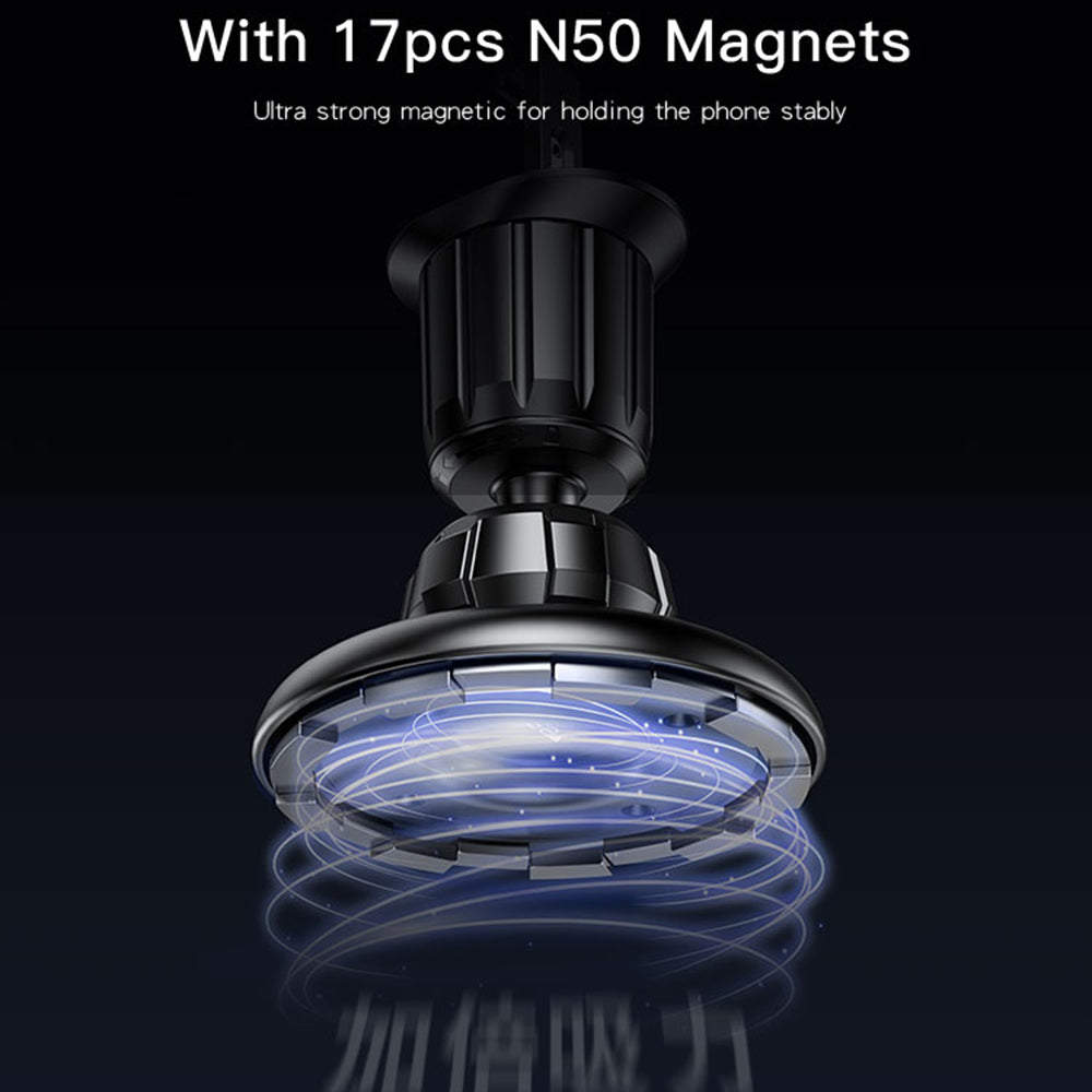 Magnetický auto držák Yesido C156, Univerzální, Černý