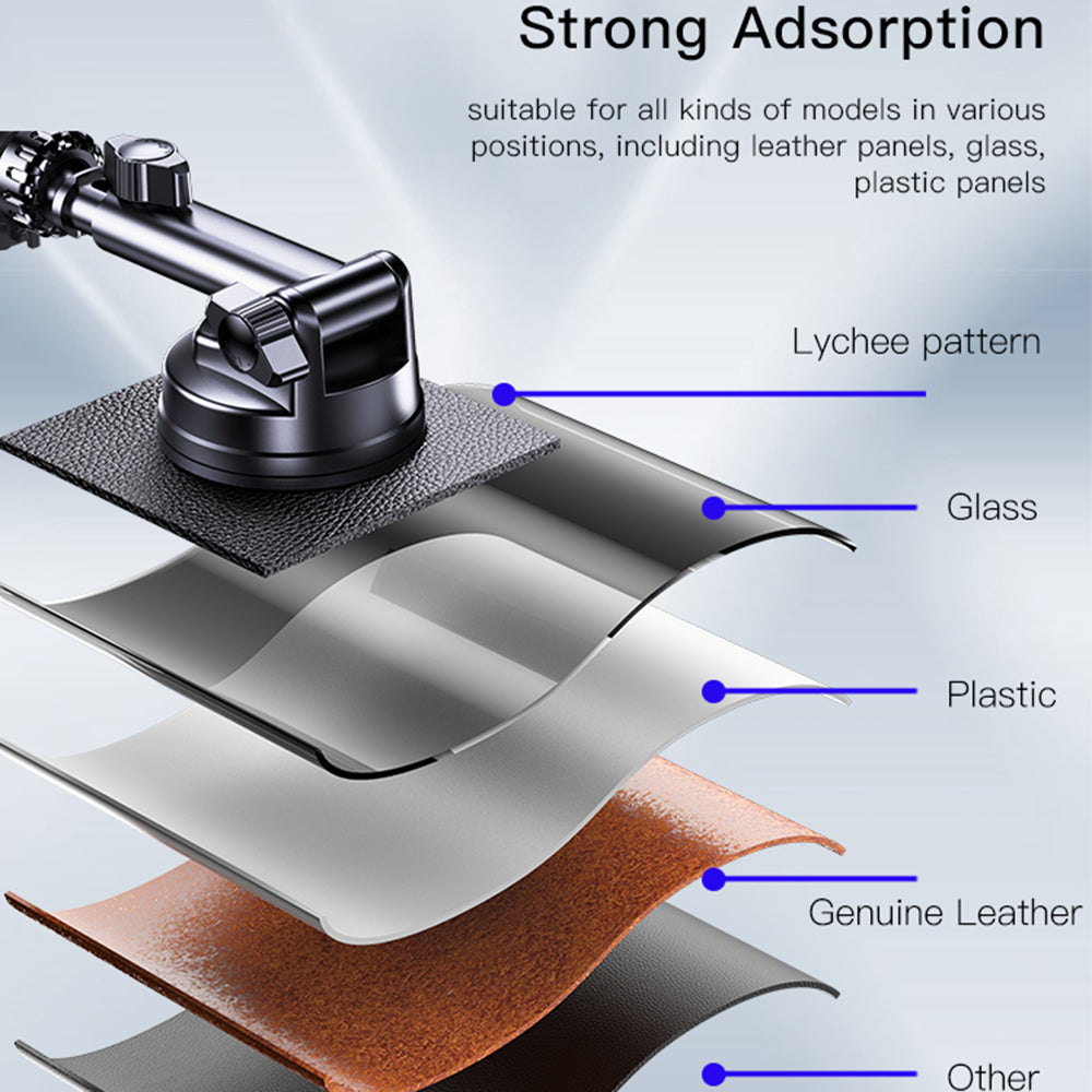 Yesido C160 Magnetic Car Holder, Universal, Black