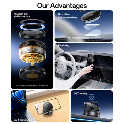 Magnetický držák do auta Yesido C227, Univerzální, Černý