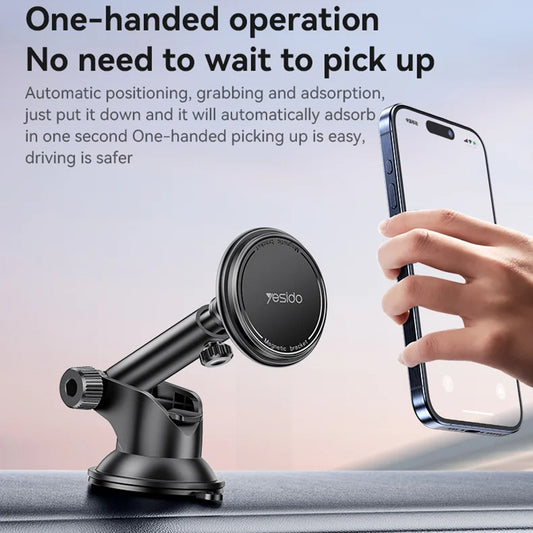 Magnetický držák do auta Yesido C269, Univerzální, Černý
