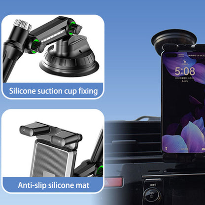 Auto držák Techsuit ST1 pro Telefon / Tablet, 4.7inch - 12.9inch, Černý