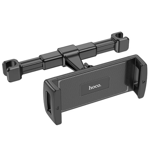 Držák na opěrku hlavy HOCO CA121 pro telefon / tablet, 4.7inch - 10.5inch, černý