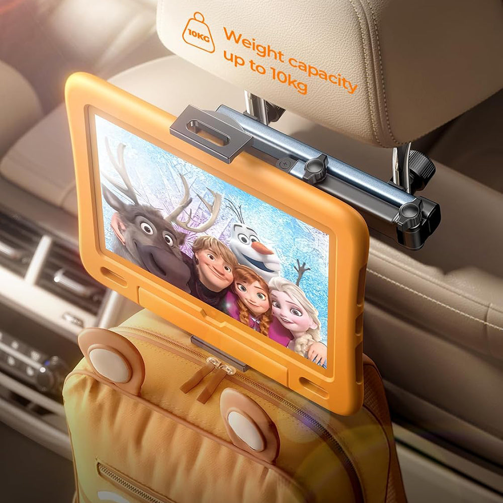 Držák na opěrku hlavy Lisen pro telefon / tablet, 4.7inch - 12.9inch, černý YL0423090004