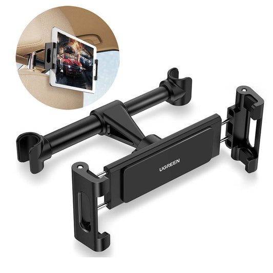 Auto držák na opěrku hlavy UGREEN LP160 (60108), 4.7inch - 12.9inch, černý