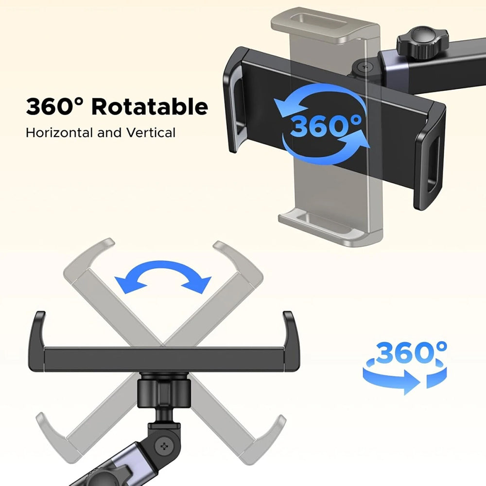 Auto držák na opěrku hlavy UGREEN LP904 (55443), 4.7inch - 9.8inch, černý