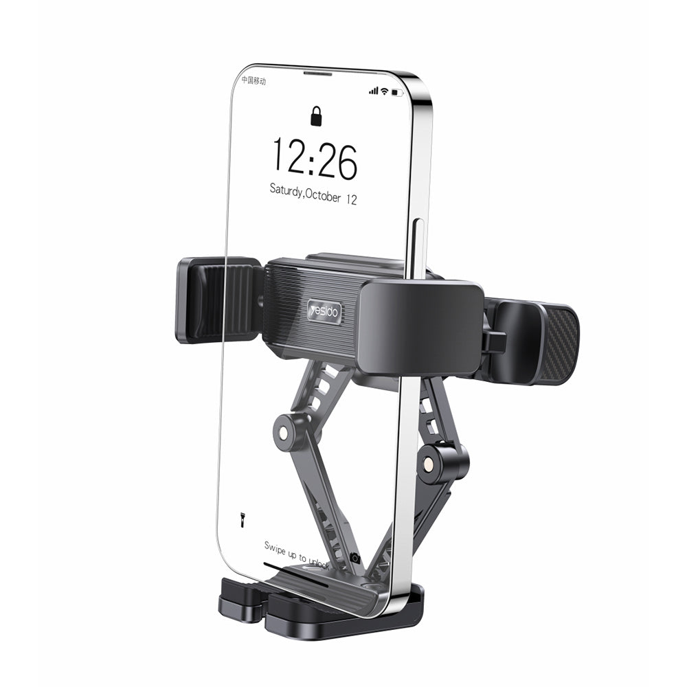 Auto držák Yesido C166, 4.7inch - 7inch, Černý