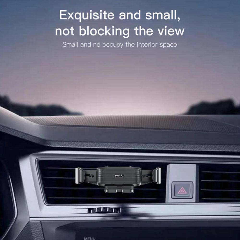 Auto držák Yesido C166, 4.7inch - 7inch, Černý