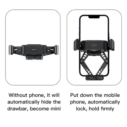 Auto držák Yesido C166, 4.7inch - 7inch, Černý