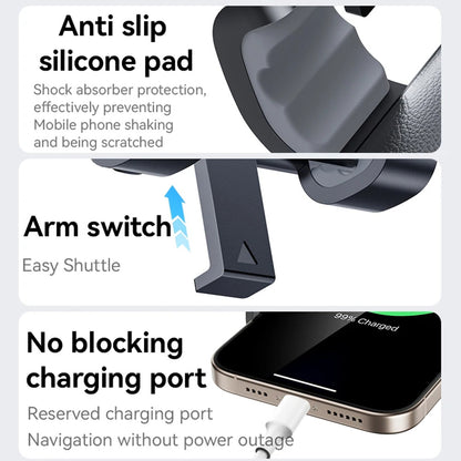 Auto držák Yesido C240, Univerzální, Černý