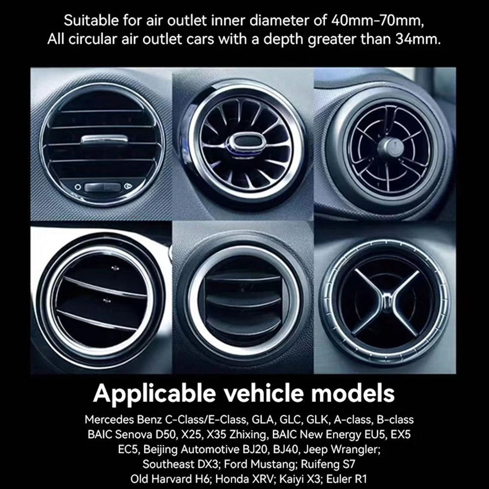 Auto držák Yesido C240, Univerzální, Černý