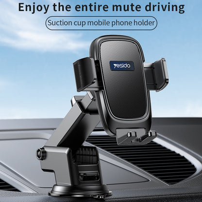 Auto držák Yesido C262, 4.7inch - 7.2inch, Černý