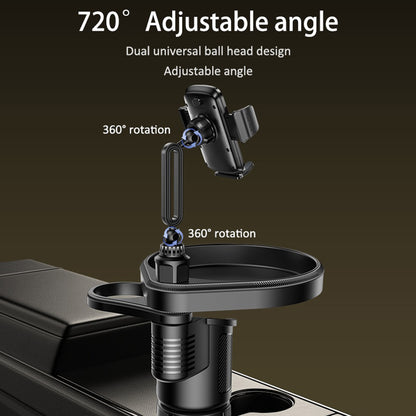 Auto držák Yesido C274, 4.7inch - 7.2inch, Černý