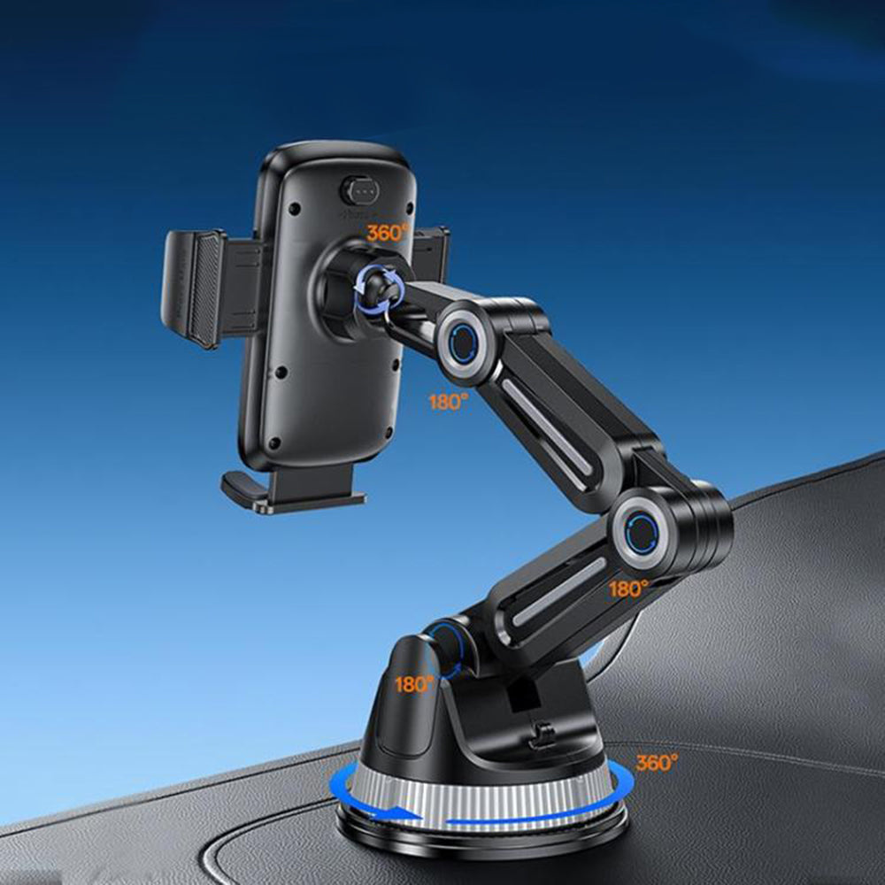 Auto držák Yesido C275, 4.7inch - 7.2inch, Černý