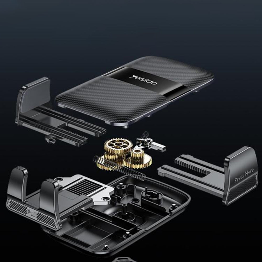 Auto držák Yesido C275, 4.7inch - 7.2inch, Černý