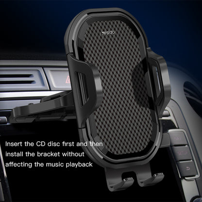 Auto držák Yesido C84, 4.7inch - 7.4inch, Černý