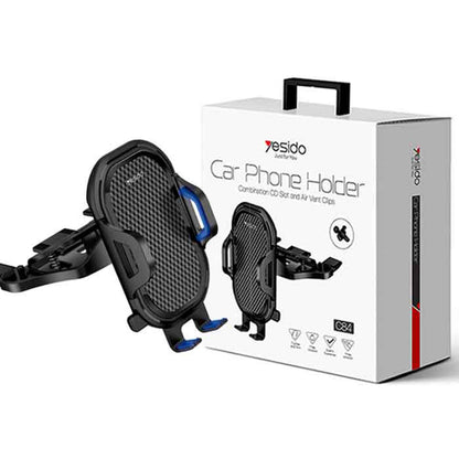 Auto držák Yesido C84, 4.7inch - 7.4inch, Černý