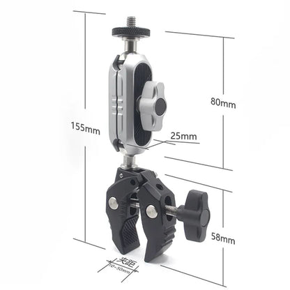 Držák na kolo pro sportovní kameru Techsuit JX-006 pro GoPro, černý