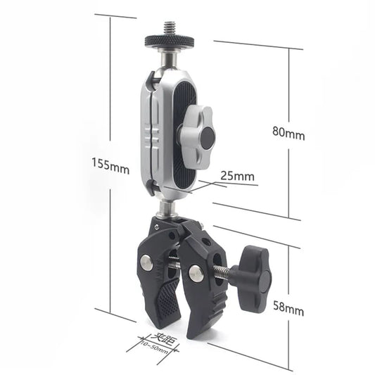 Držák na kolo pro sportovní kameru Techsuit JX-006 pro GoPro, černý