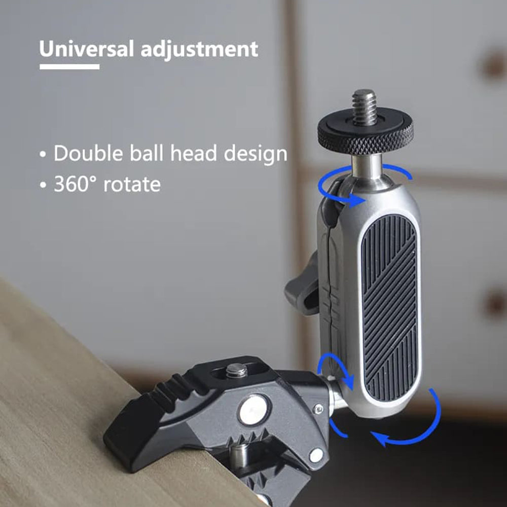 Držák na kolo pro sportovní kameru Techsuit JX-006 pro GoPro, černý