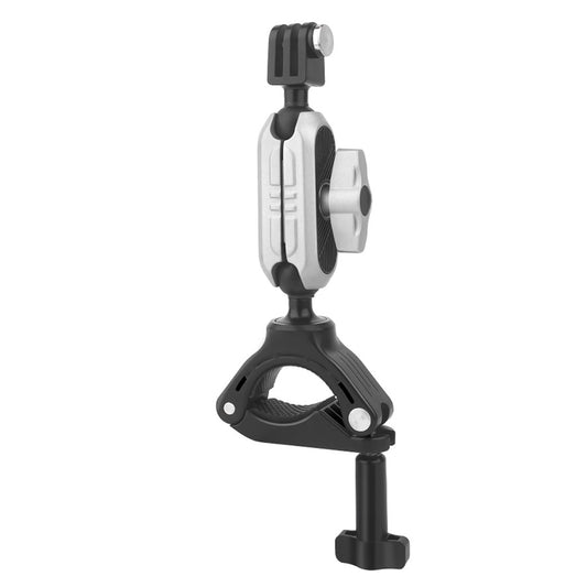 Držák na kolo pro sportovní kameru Techsuit JX-008 pro GoPro, šedý