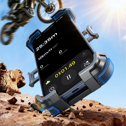Držák na kolo a motocykl s clonou proti slunci Joyroom JR-ZS526, 4,7 palce - 7 palců, černý