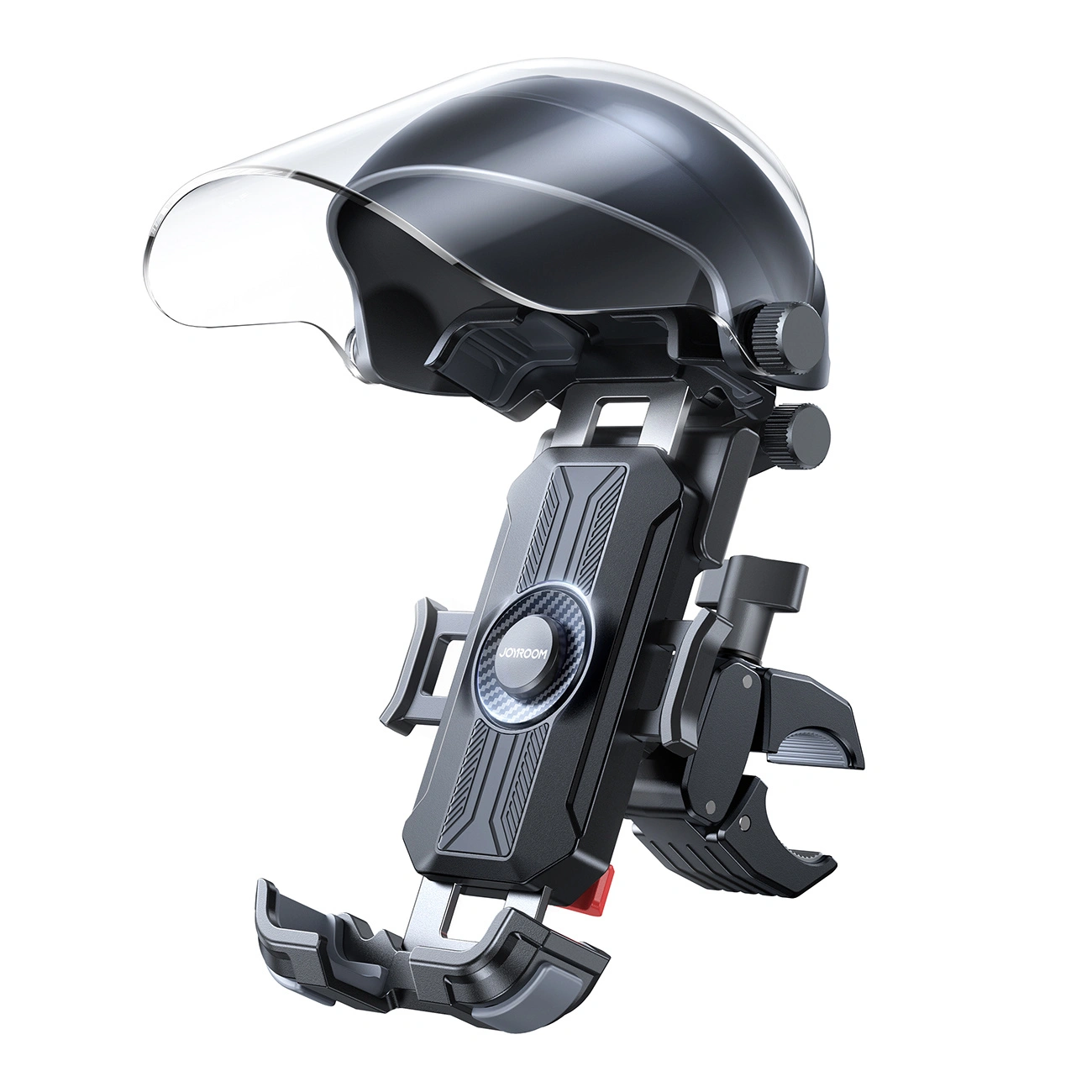 Držák na kolo a motocykl s clonou proti slunci Joyroom JR-ZS526, 4,7 palce - 7 palců, černý