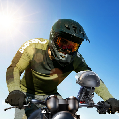 Držák na kolo a motocykl s clonou proti slunci Joyroom JR-ZS526, 4,7 palce - 7 palců, černý