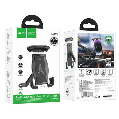 Držák na kolo HOCO CA119, Univerzální, Černý