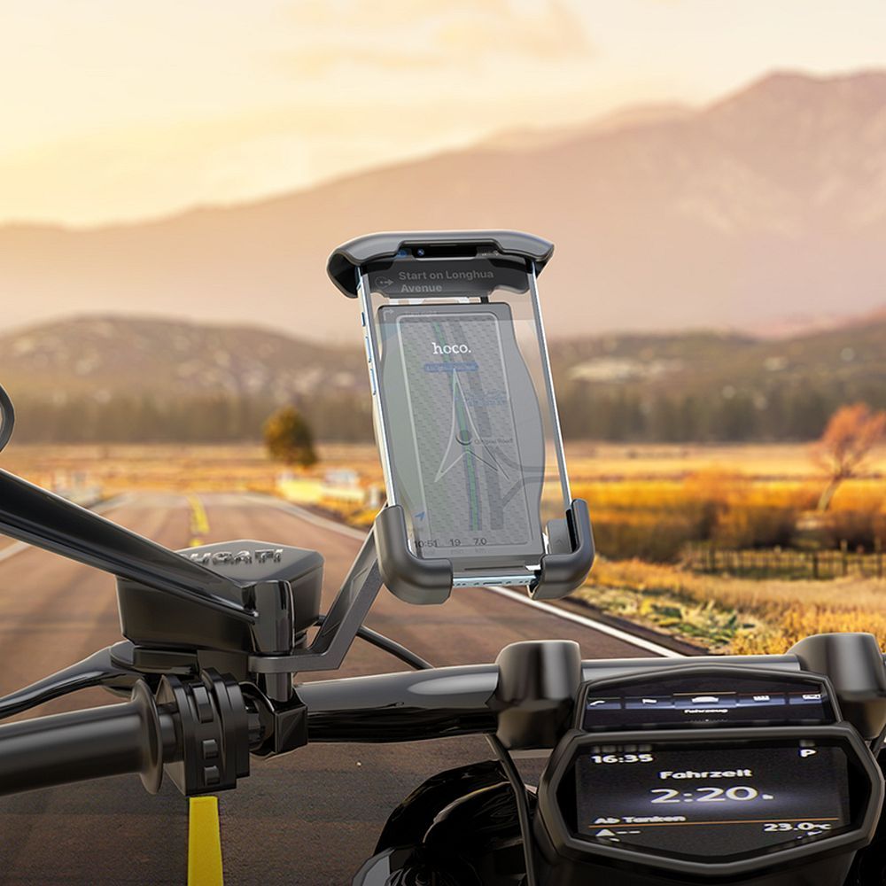 Držák na kolo HOCO CA119, Univerzální, Černý