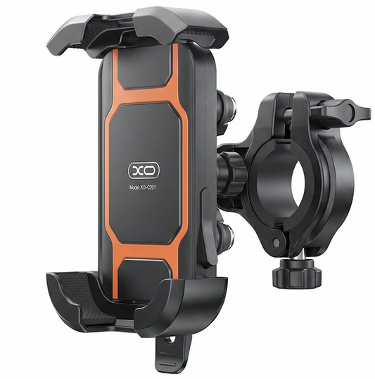 Držák na kolo a motocykl XO Design C201, 4,5 palce - 7 palců, černo-oranžový