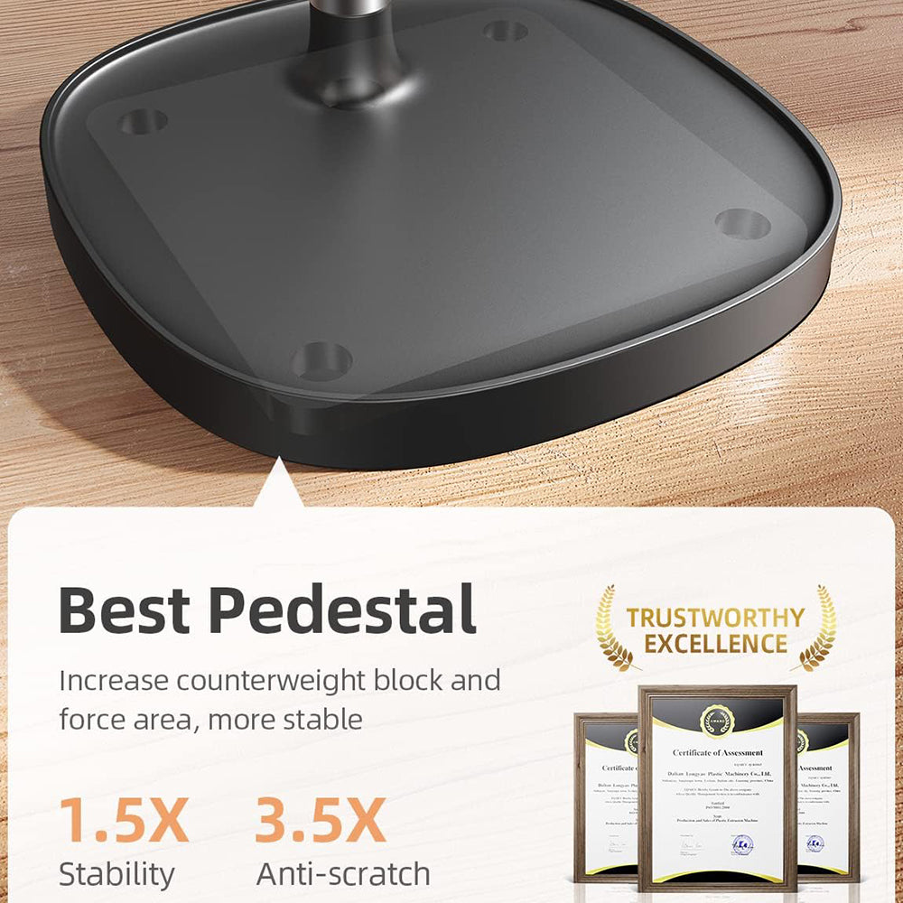 Stojan na stůl Lisen Mechanical pro Telefon / Tablet, 4inch - 10inch, Černý YL0421030004