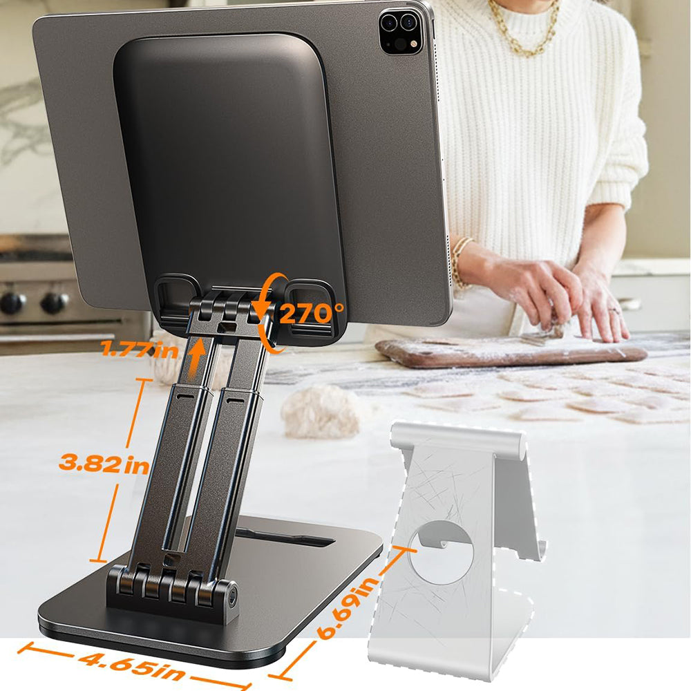 Stojan na stůl Lisen pro telefon / tablet, 4inch - 15.9inch, černý YL0424080007