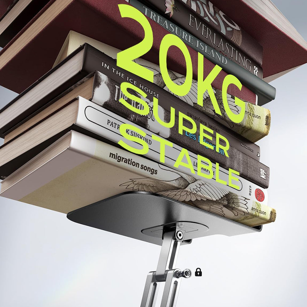 Stojan na stůl Lisen Q18 pro telefon / tablet, 4.7inch - 12.9inch, černý YL0423120002